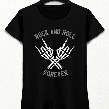 Rock Forever Kadın Tişört - basmatik.com
