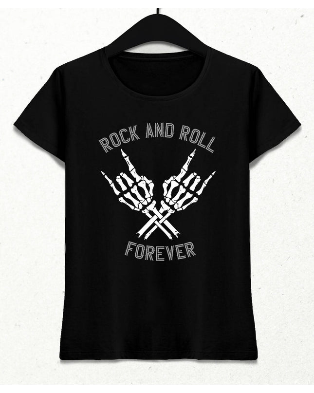 Rock Forever Kadın Tişört - basmatik.com