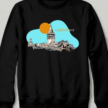 İstanbul Galata Sweatshirt - basmatik.com