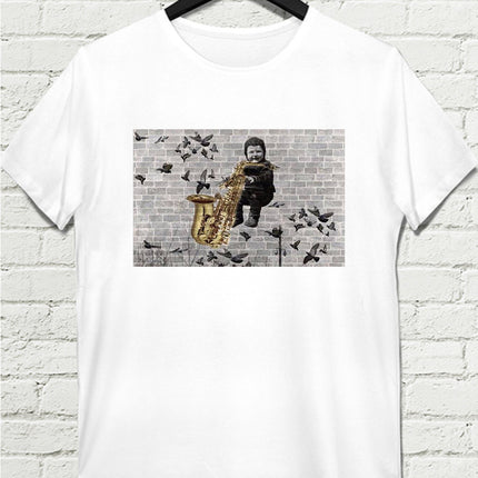 Sokakta sanat var! Erkek Tshirt - basmatik.com