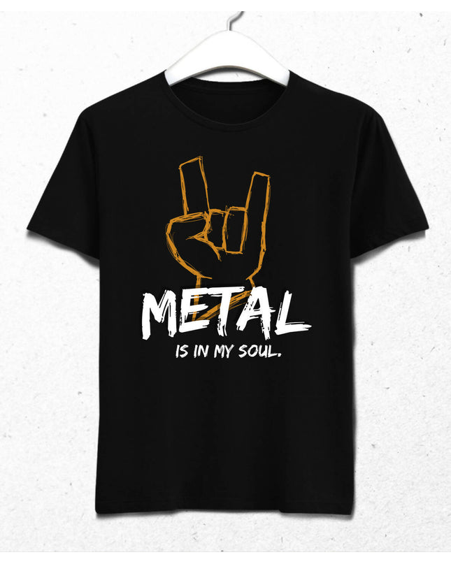 Metal In My Soul Erkek Tişört