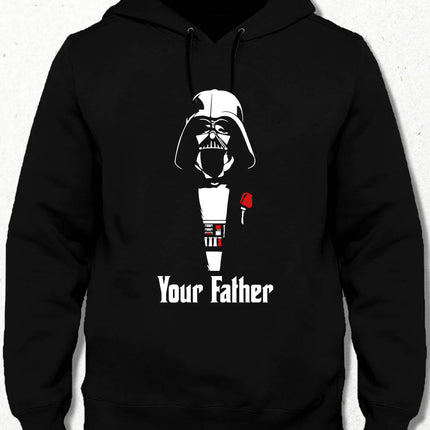 Darth Vader Kapüşonlu Sweatshirt - basmatik.com