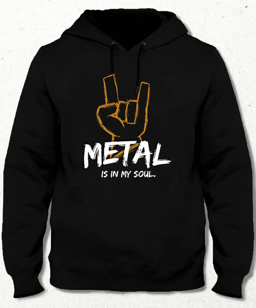 Metal In My Soul Kapüşonlu Sweatshirt