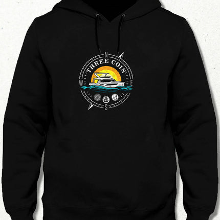 Three Coin Kapüşonlu Sweatshirt
