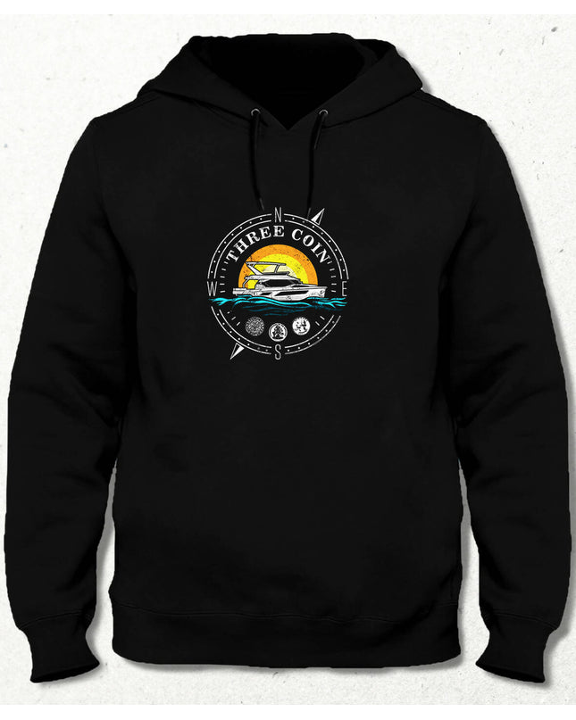 Three Coin Hooded Sweatshirt