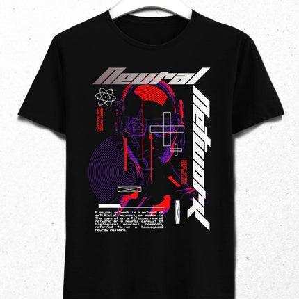 Neural Network Streetwear Retro Futuristic Design