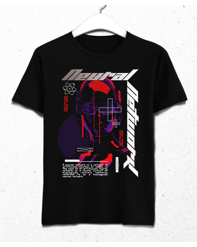 Neural Network Streetwear Retro Futuristic Design