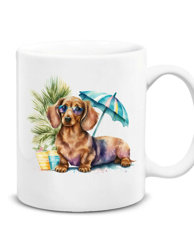 Köpekler Yaz Temalı Kupa 7