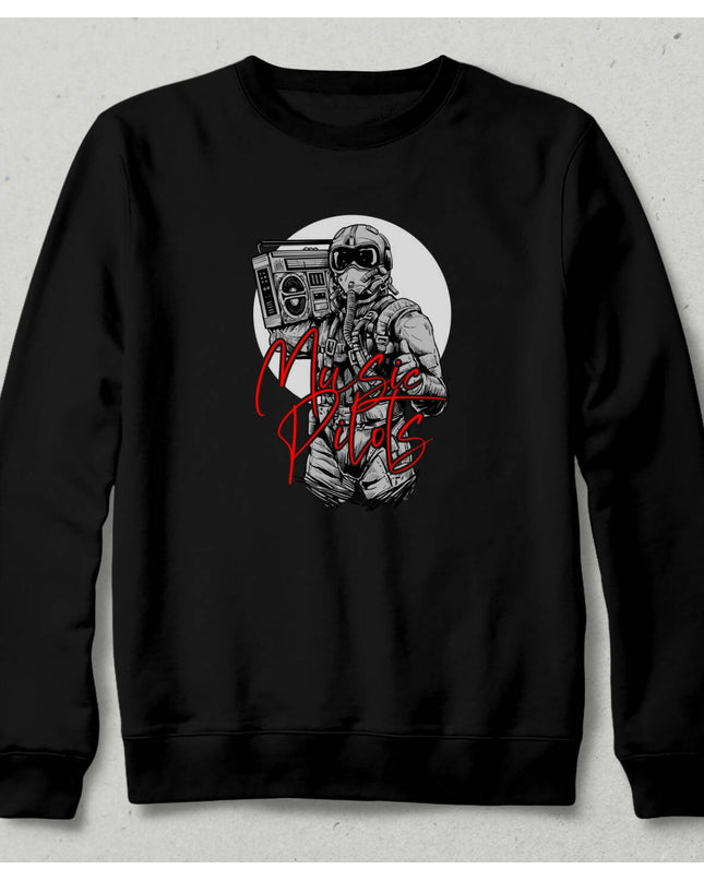 Music Pilots Boombox Sweatshirt
