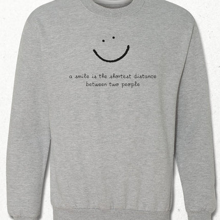 A smile sweatshirt - basmatik.com