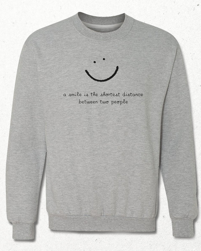 A smile sweatshirt - basmatik.com