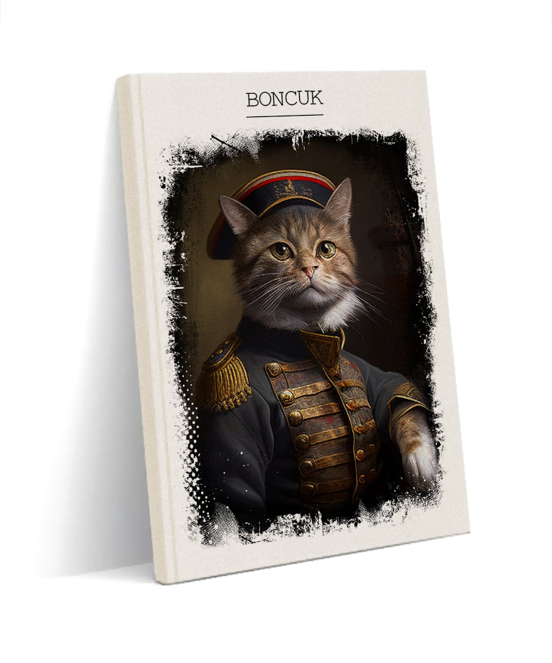 Admiral Cat Notebook