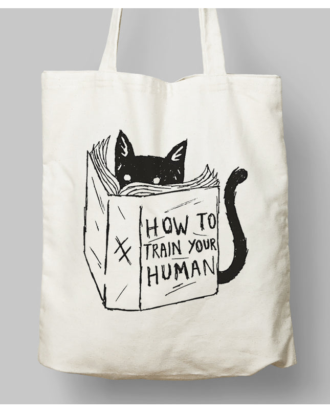 Akıllı Kedi Bez Çanta - basmatik.com