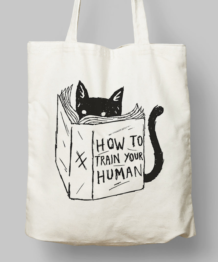 Akıllı Kedi Bez Çanta - basmatik.com