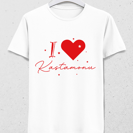 I love Kastamonu tişört - basmatik.com