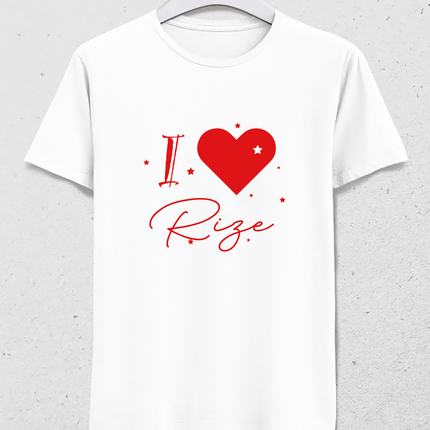 I love Rize tişört - basmatik.com