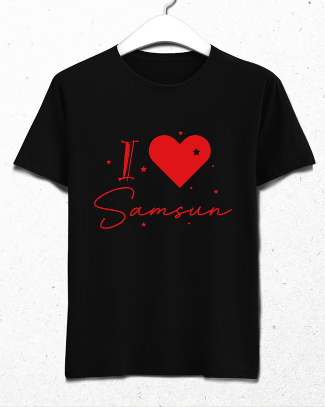 I love Samsun tişört - basmatik.com