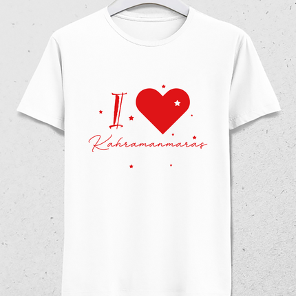 I love Kahramanmaraş tişört - basmatik.com
