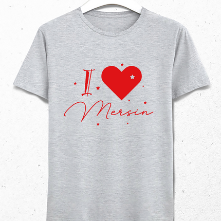 I love Mersin tişört - basmatik.com