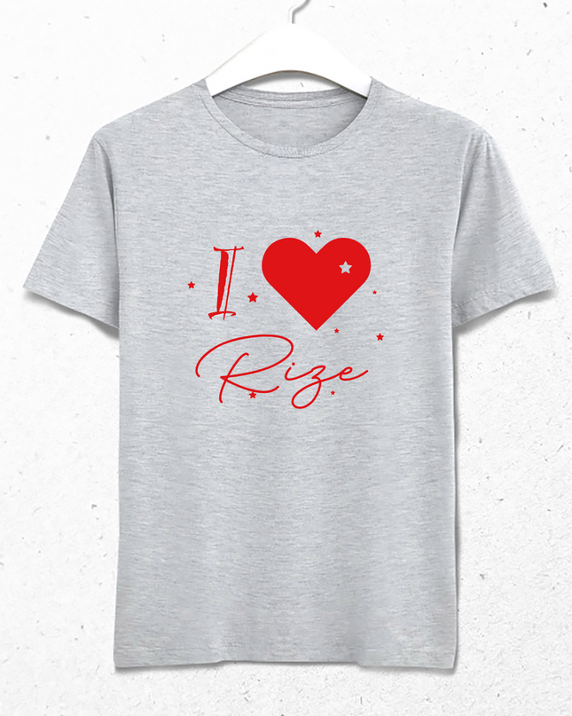 I love Rize tişört - basmatik.com