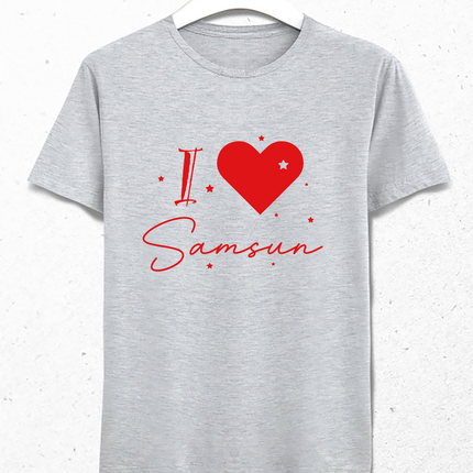 I love Samsun tişört - basmatik.com