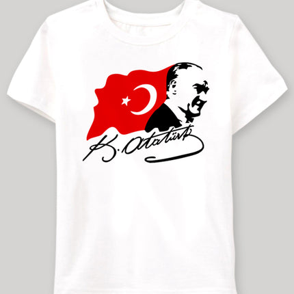 Atatürk 02 Çocuk tshirt - basmatik.com