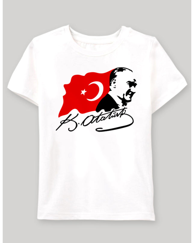 Atatürk 02 Çocuk tshirt - basmatik.com