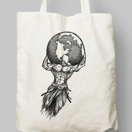 Atlas Kedi Bez Çanta - basmatik.com