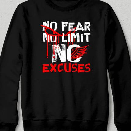 No Fear No Limits Sweatshirt - basmatik.com