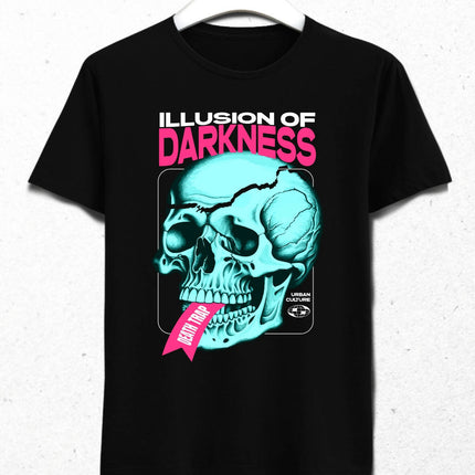 Illusion Darkness Streetwear Retro Futuristic Design
