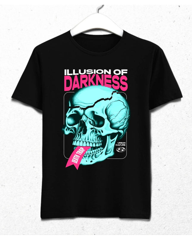 Illusion Darkness Streetwear Retro Futuristic Design