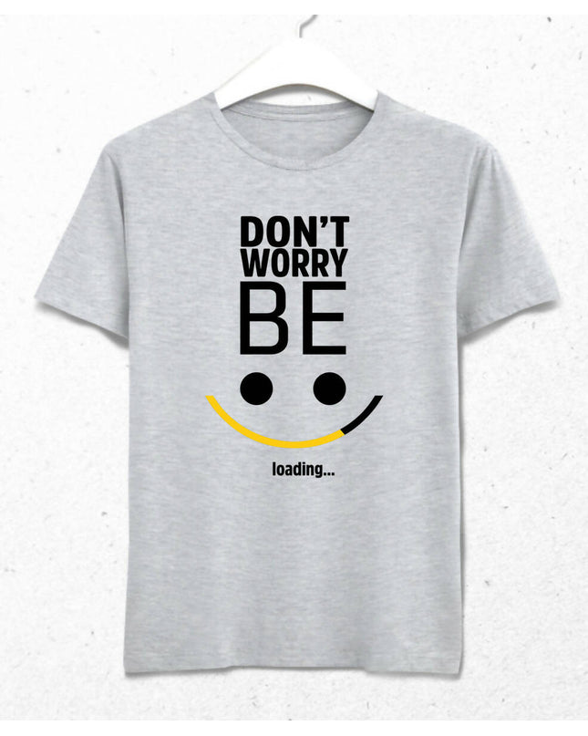 Be Happy Loading Erkek Tişört - basmatik.com