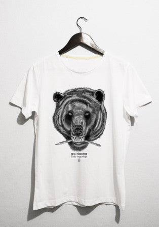 bear t-shirt - basmatik.com