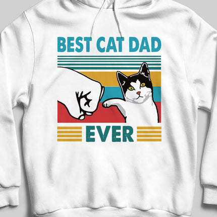 Best Cat Dad kapşonlu - basmatik.com