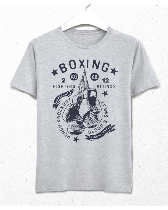 Boxing K.O. erkek tişört - basmatik.com