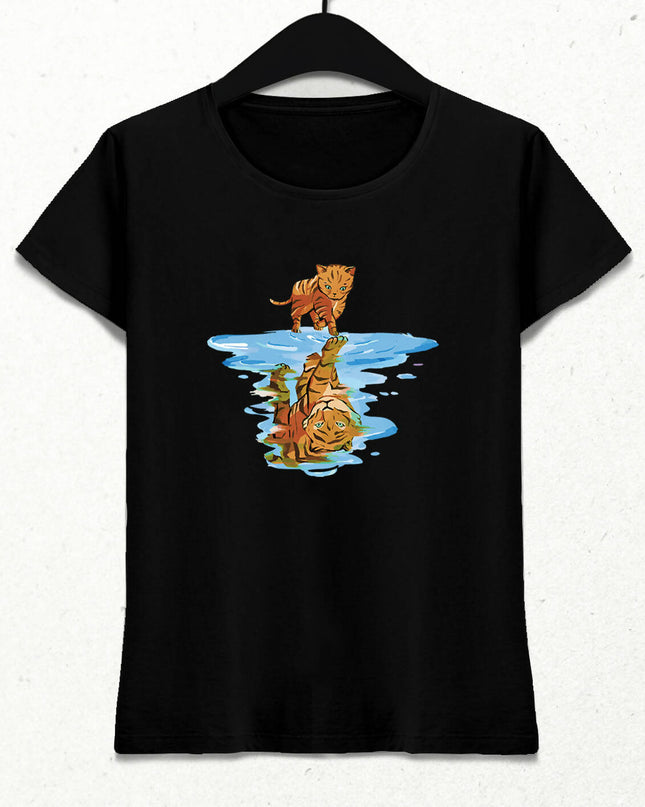 Cat and Reflection Women's T-Shirt