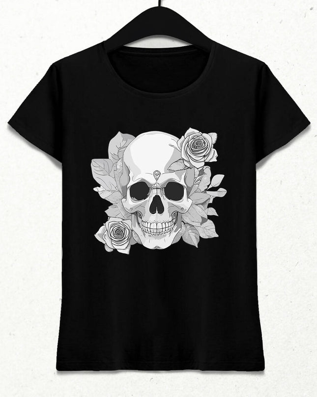 skull and rose 