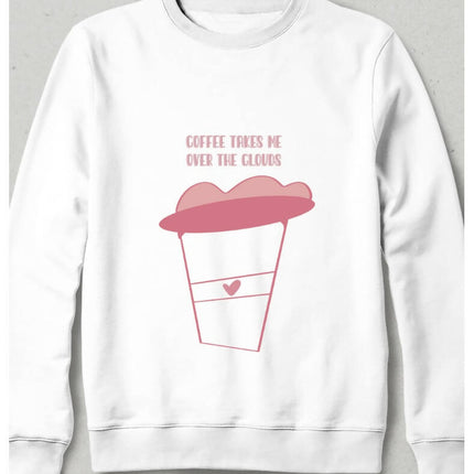 Kahve Beni Bulutlara Uçurur Sweatshirt