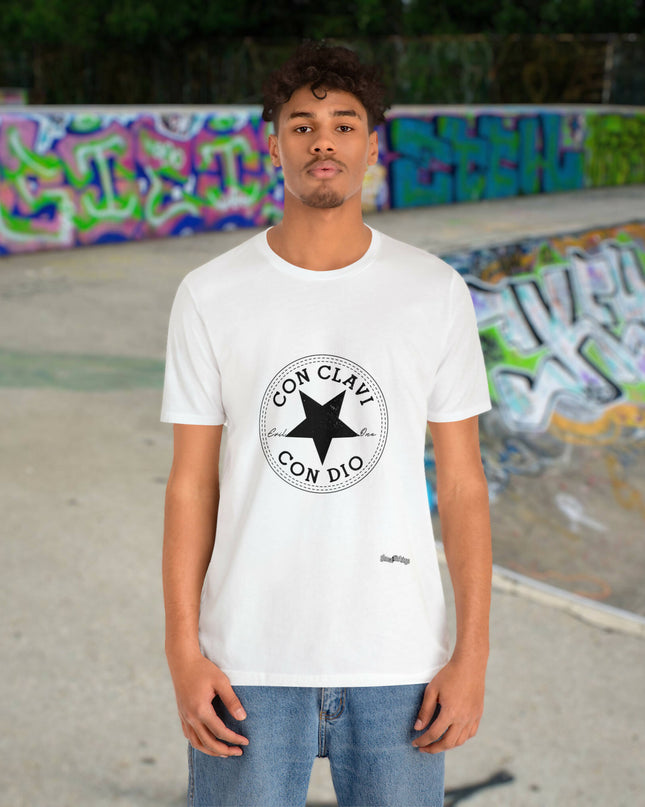 Con Clavi Con Dio Pro Erkek Tişört