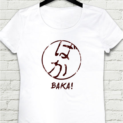 Baka Beyaz Kadın T-Shirt - basmatik.com
