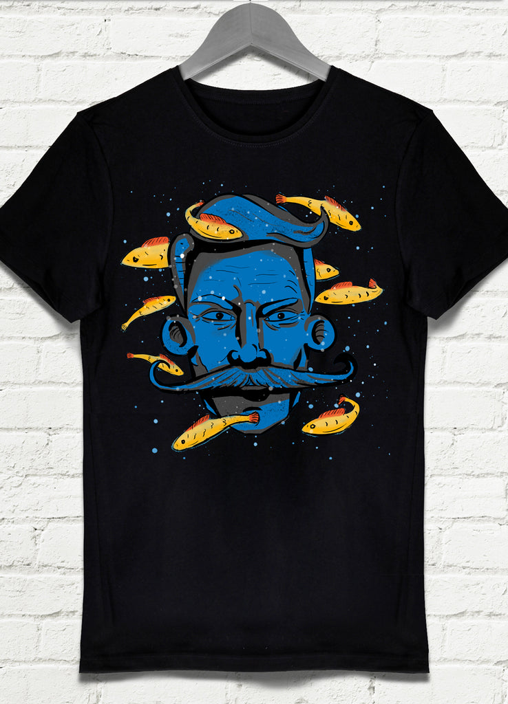 Battı Balık siyah erkek t-shirt - basmatik.com