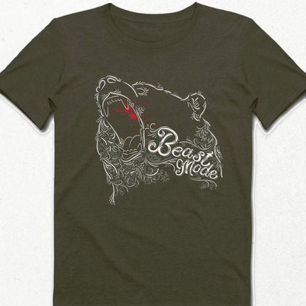 Beast haki Erkek tişört - basmatik.com