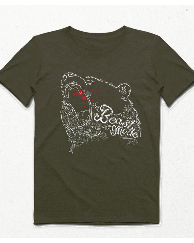 Beast haki Erkek tişört - basmatik.com