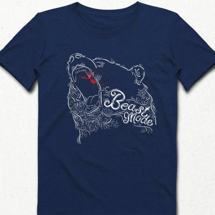 Beast indigo Erkek tişört - basmatik.com