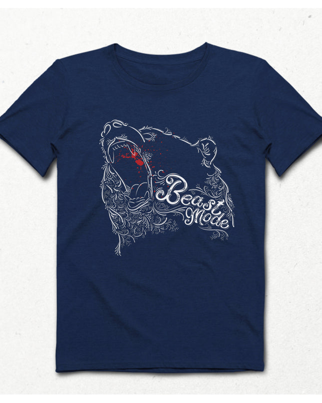 Beast indigo Erkek tişört - basmatik.com