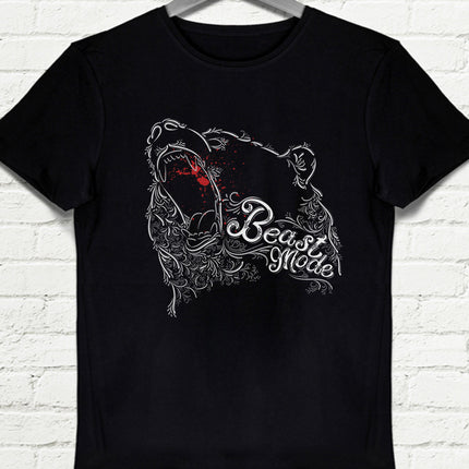 Beast Siyah Erkek tshirt - basmatik.com
