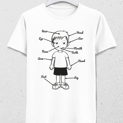 Bedenimiz ingilizce erkek tişört - basmatik.com