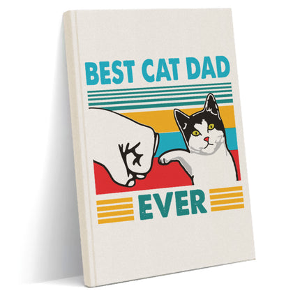 Best cat dad kanvas defter - basmatik.com
