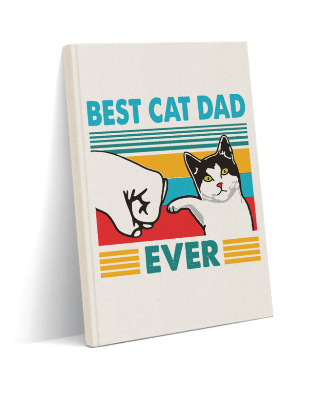 Best cat dad kanvas defter - basmatik.com