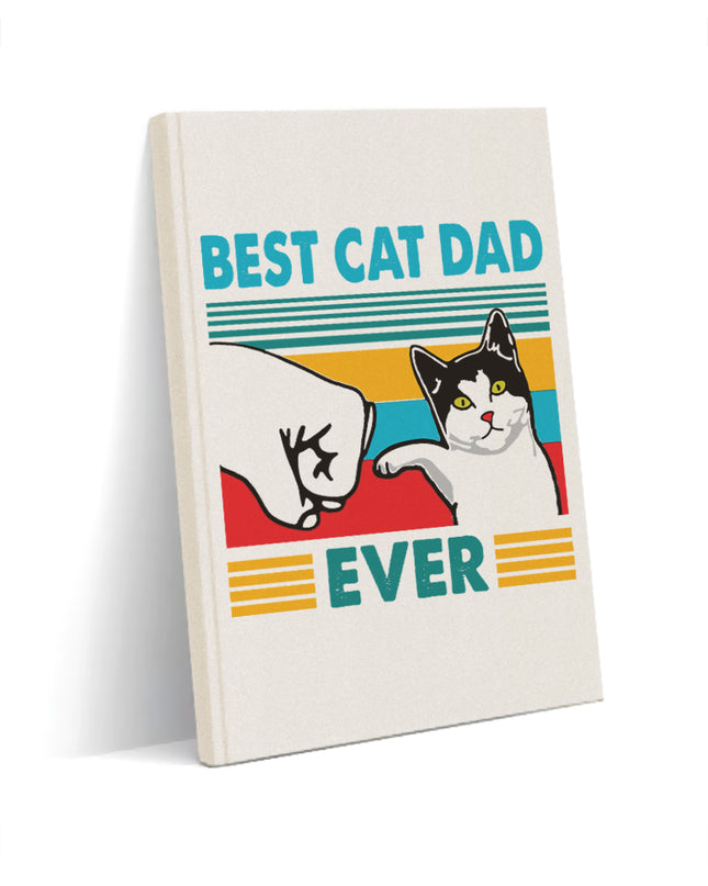 Best cat dad kanvas defter - basmatik.com
